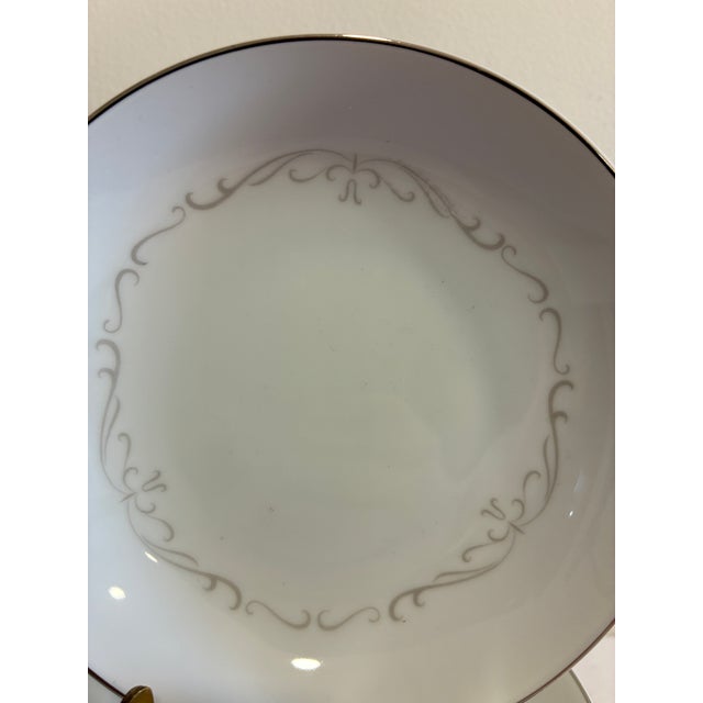 Mid-Century Modern Vintage Kimberly Fine China "Trianon" Bowls, Set of 12 For Sale - Image 3 of 13