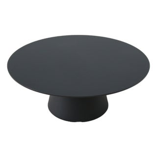 Minimalist Piergiorgio Cazzaniga for Andreu World Reverse Round Occasional Table For Sale