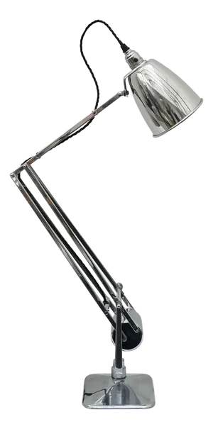 Art Deco Counterpoise Barrell Desk Lamp from Hadrill & Horstmann, 1950s