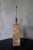 Rustic Teak Wood Table Lamp, Vintage Circular Design For Sale - Image 9 of 12