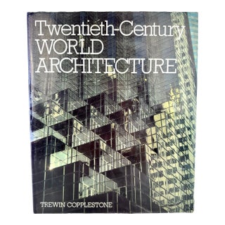 Vintage Twentieth Century World Architecture Book For Sale