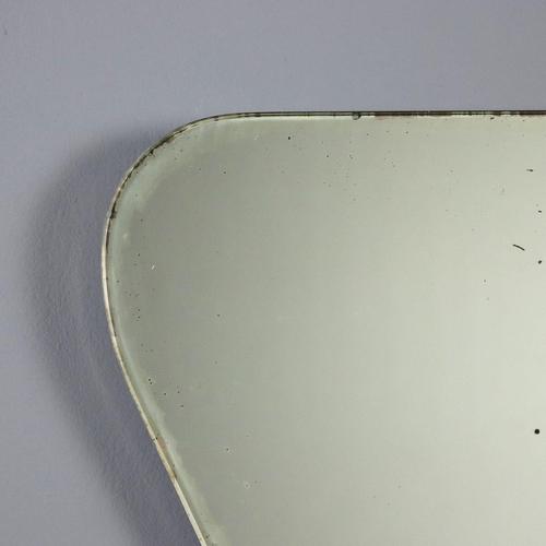 Vintage Shaped Mirror, 1950s For Sale - Image 3 of 9