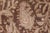 Persian 19th Century Senneh Persian Brown Handmade Wool Rug For Sale - Image 3 of 8