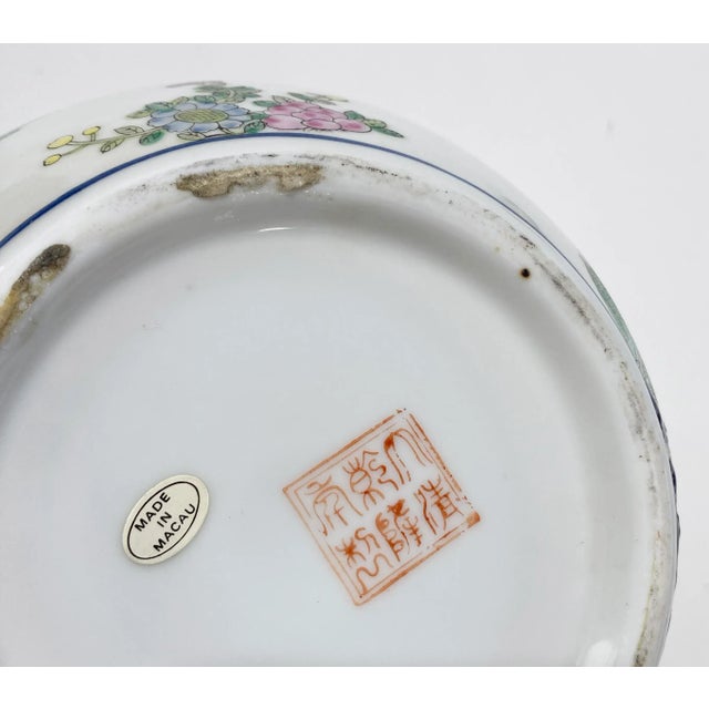 Vintage Lidded Ceramic Ginger Jar For Sale - Image 10 of 10