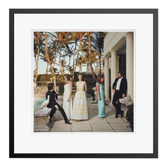 Palm Beach Debutantes 1968 by Slim Aarons Framed C Print For Sale