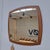 Vintage Danish Teak Square Mirror, 1960s For Sale - Image 4 of 4