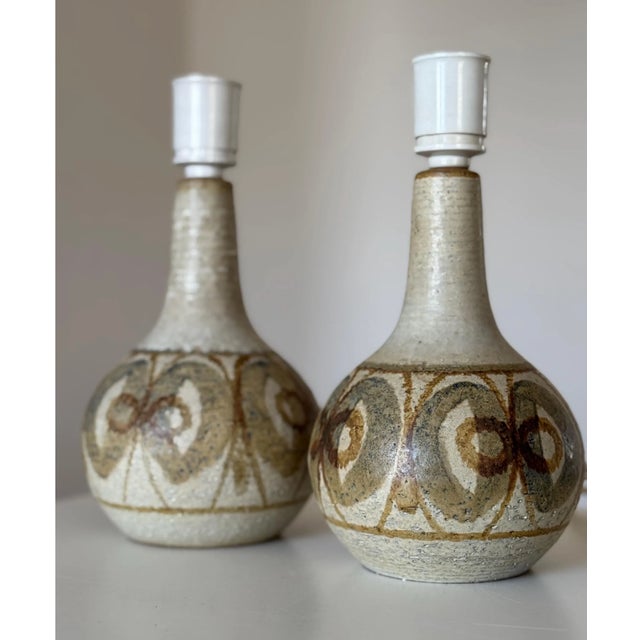 Classic pair of two søholm table lamps , model 8905, marke and stamped. This piece has an attribution mark, i am sure that...
