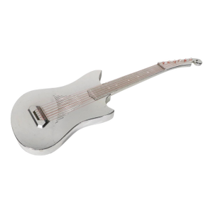 Vintage Plastic Electric Guitar Wall Hanging Model