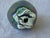 Vintage Artisan Made Green Pottery Apple Sculpture Signed For Sale - Image 10 of 14