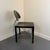 Late 20th Century Post Modern Ebonized Wood & Chrome Dining Chairs (Set of 4) For Sale - Image 9 of 14