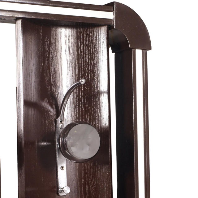 1960s Curved Rosewood and Chromed Metal Coat Rack attributed to Carlo de Carli for Fiarm, 1960s For Sale - Image 5 of 8