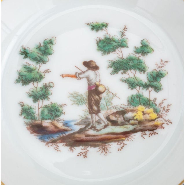 Late 20th Century Richard Ginori "Pittoria" Demitasse Service, 22 pcs For Sale - Image 5 of 17