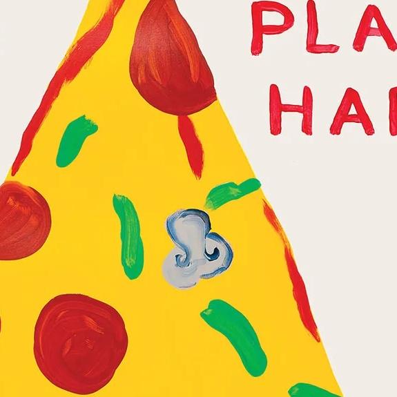David Shrigley Work Hard Play Hard Poster For Sale - Image 4 of 4