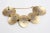 Vintage Elsa Schiaparelli Faux Turquoise, Gold Metal and Rhinestone Cluster Bracelet, 1950's For Sale - Image 9 of 10