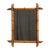 19th Century France Amber Wood Mirror For Sale