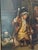 Mid 20th Century Framed Oil on Board "Boy Painting a Portrait", Mid-20th Century For Sale - Image 5 of 6