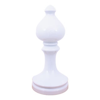 Glass Chess Piece Lamp by Ivan Jakes, 1970s For Sale