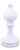 Glass Chess Piece Lamp by Ivan Jakes, 1970s For Sale