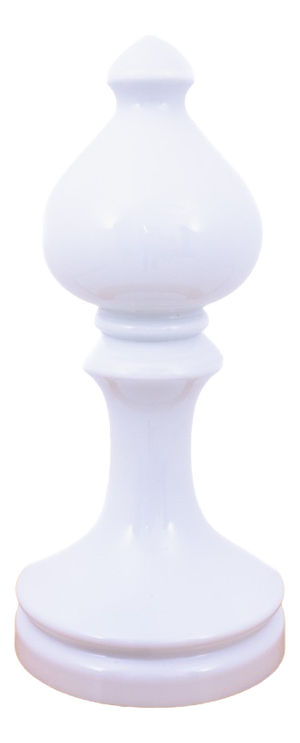 Glass Chess Piece Lamp by Ivan Jakes, 1970s