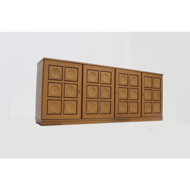 Vintage Brutalist Sideboard by Gerhard Bartels, 1970s For Sale - Image 11 of 11