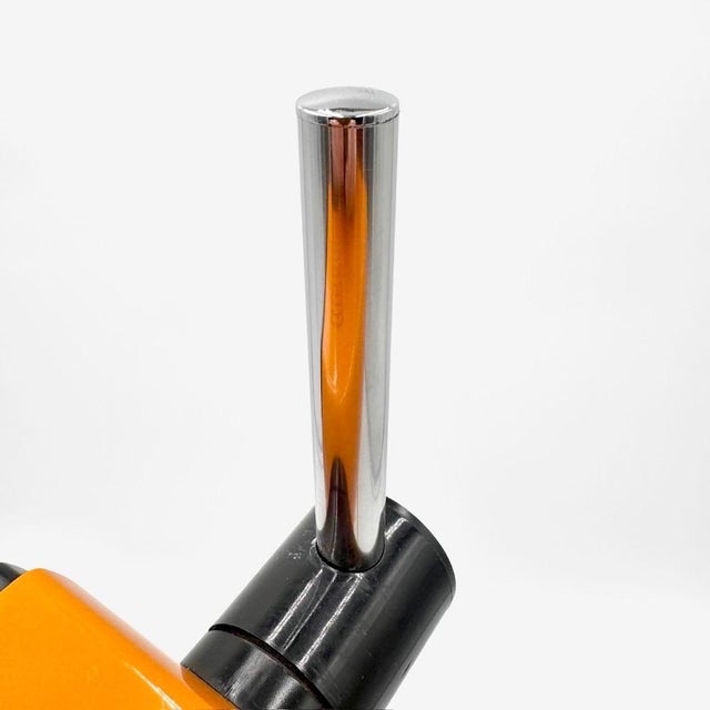 1970s Orange Manade Lamp by Jean René Talopp for Samp, 1970s For Sale - Image 5 of 15