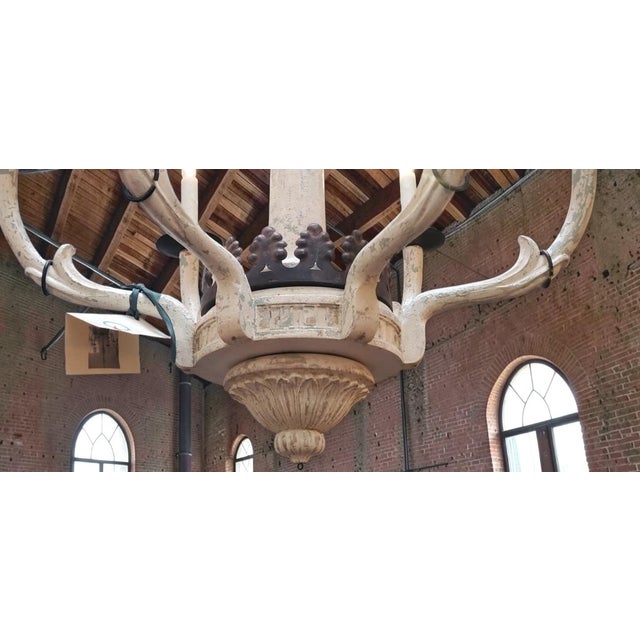 Formations Formations 18th C Style Italian Country 6 Light Chandelier For Sale - Image 4 of 5