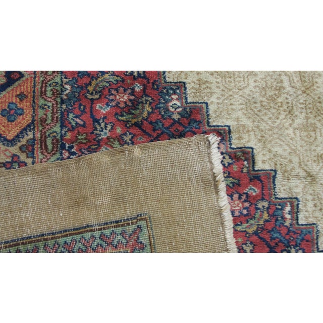 Traditional Antique Turkish Serab Carpet, 12' X 14' For Sale - Image 3 of 9