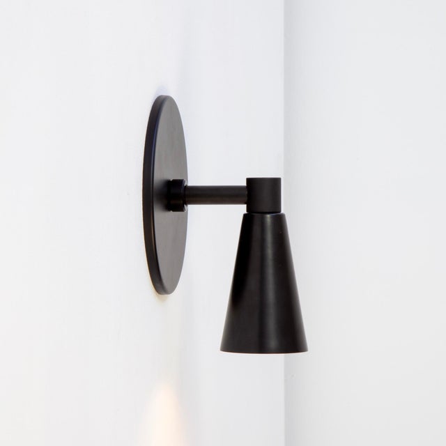 Cone 1 Sconce, by Research.Lighting, Modern, Minimal For Sale - Image 4 of 6