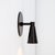 Cone 1 Sconce, by Research.Lighting, Modern, Minimal For Sale - Image 4 of 6