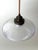 Art Nouveau Prismatic Glass Pendant Light from Holophane, Germany, 1910 For Sale - Image 8 of 17