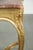 French Side Table with Gold-Colored Wooden Frame and Marble Table For Sale - Image 12 of 16