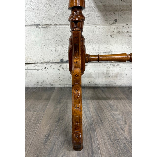 Antique Victorian Eastlake Aesthetic Movement Walnut Side Table Parlor Table For Sale In Kansas City - Image 6 of 10