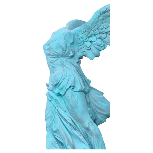 Winged Victory of Samothrace, 19th Century, Bronze Sculpture For Sale - Image 5 of 6