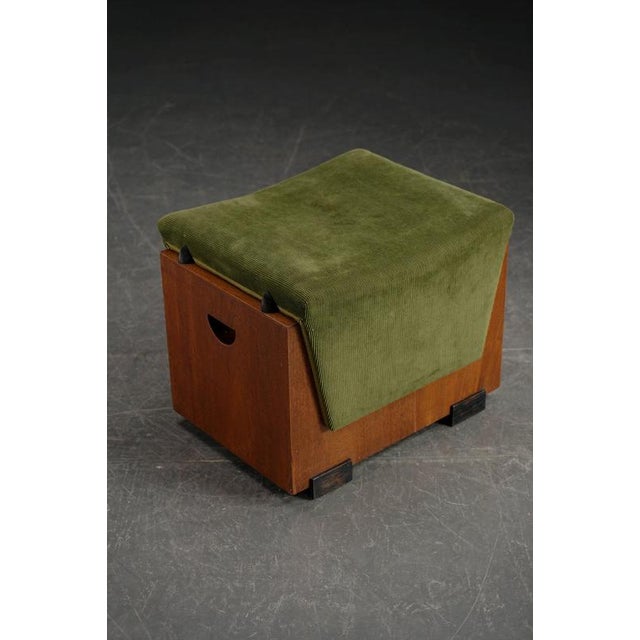 Haagse School Stool, 1930s For Sale - Image 6 of 13
