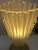 Vintage Italian Murano Table Lamp With Gold Flecks, C. 1970's For Sale - Image 4 of 7