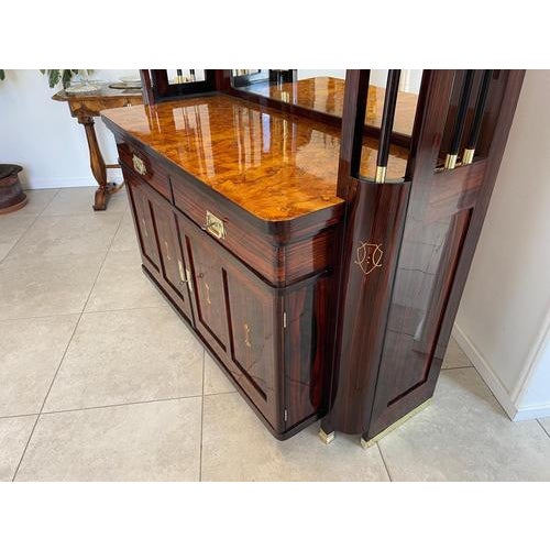 Art Nouveau Credenza Bookcase For Sale - Image 12 of 18