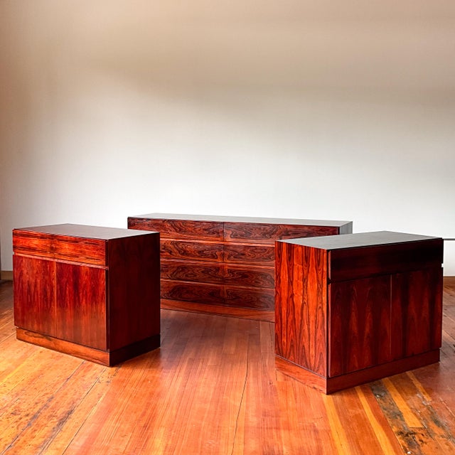 1960s Arne Wahl Iversen for Vinde Mobelfabrik Rosewood Cabinets For Sale - Image 15 of 18