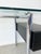 Postmodern Glass and Chrome Desk by Mirto Zocca for Halifax, 1980s For Sale - Image 9 of 16