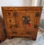 Michael S Smith Vintage Chinese Elm Apothecary Nightstands / Bedside Cabinets - A Pair For Sale - Image 4 of 18