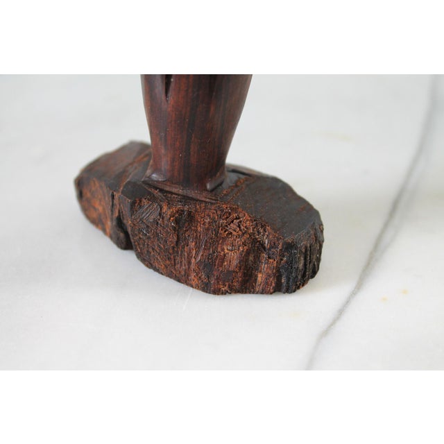 Brown Vintage Ironwood Cactus Sculpture For Sale - Image 8 of 9
