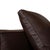 Lifesteel 4-Seater Sofa in Brown Leather from Flexform For Sale - Image 4 of 12