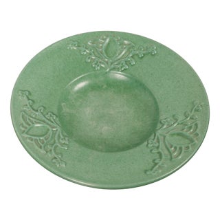 Vintage Art Deco Plate in Ceramic by Michael Andersen, Denmark, 1940s For Sale