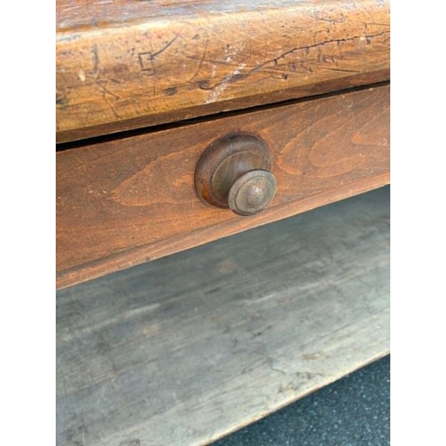 Vintage Drapers Table, 1920s For Sale - Image 10 of 14