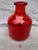 Vintage Reddish Orange Art Glass Kosta Boda Bottle For Sale - Image 11 of 14