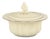 Art Deco Faience Jar with Lid and Figural Knob by Jens Jacob Bregnø for Royal Copenhagen, 1930s For Sale