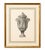 An elegant set of six Italian Neoclassical-style etchings, dating to the Mid-20th century, depicting an assortment of...