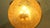 Impressive brass and frosted glass globe pendant from the 1970s from Doria Leuchten. 3 lights hang freely suspended inside...