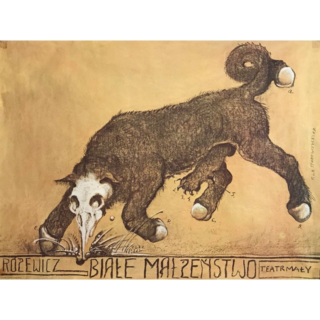 Date: 1978 Size: 26.5 x 35.5 inches About the Artist: Franciszek Andrzej Bobola Biberstein-Starowieyski (July 8, 1930 in...