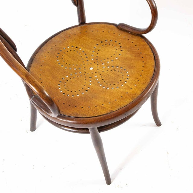 No. 14 Armchair by Michael Thonet for Gebrüder Thonet, 1900s For Sale - Image 6 of 13
