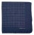 1990s Ralph Lauren Men’s Navy Polka-Dot Silk Pocket Square - For Sale
